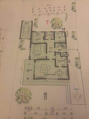 Grundriss Hauptwohnung 