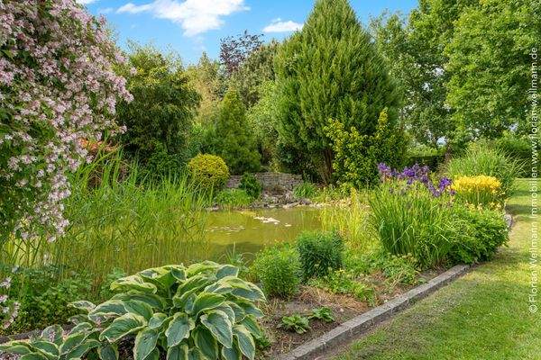 ... und Gartenteich