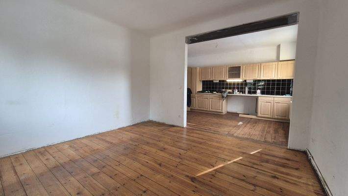 Wohnen mit Blick in die Küche