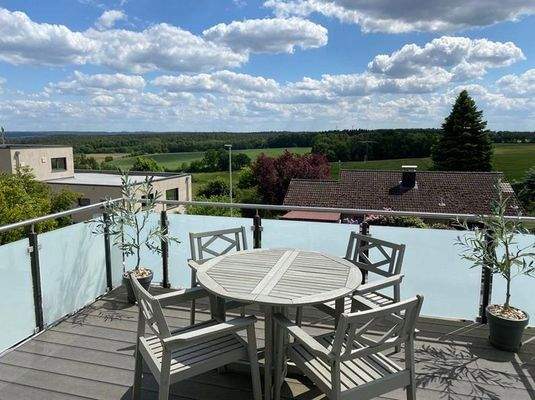 Balkon mit Fernblick