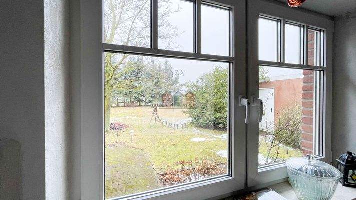 Blick aus der Küche