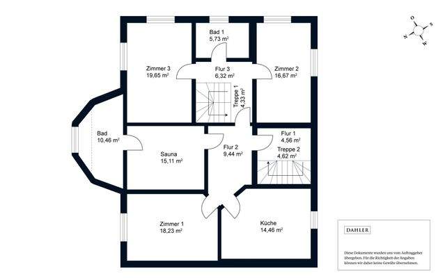 Grundriss Obergeschoss