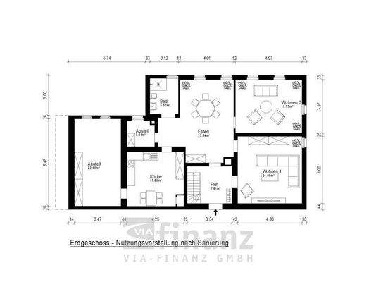 Grundriss Erdgeschoss