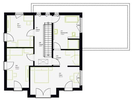Grundriss 1. Stock