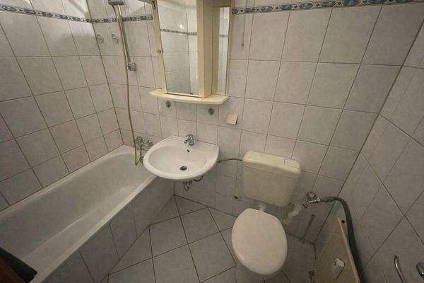 Innenliegendes Wannenbad