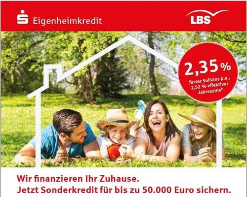 Eigenheimkredit Sonderkonditio