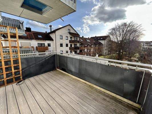 Balkon in den Innenhof