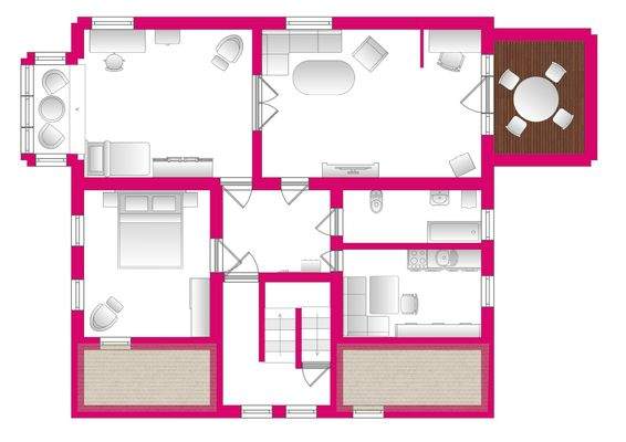 Grundriss Obergeschoss