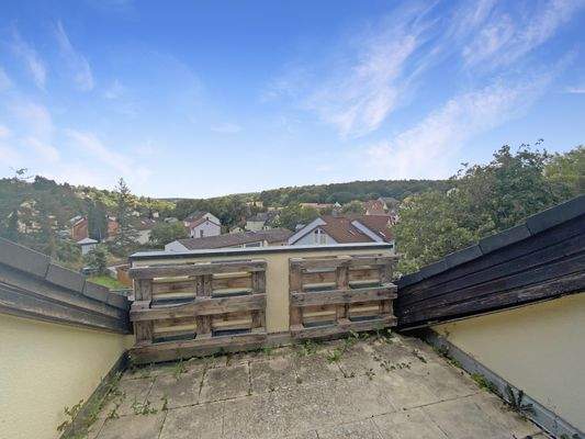 Dachterrasse mit Blick