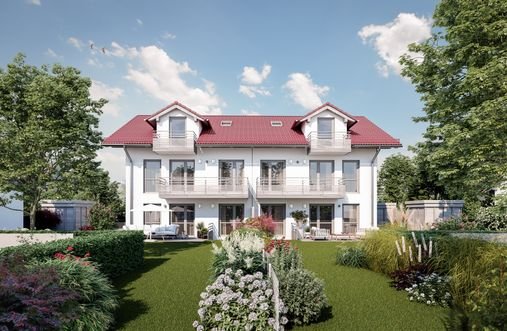 Visualisierung Gartenseite Süd