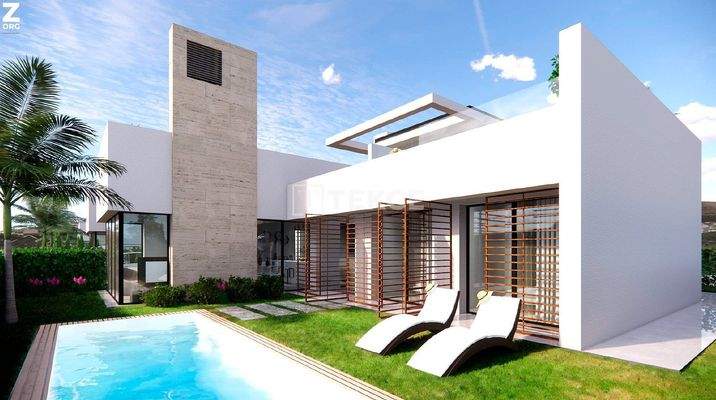 Detached Villas Inside an Exclusive Complex in Los Alcázares