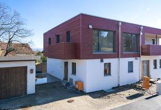 Leben in einem Massivholzhaus