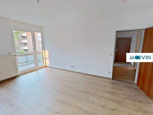 Ansicht III: Wohn- und Esszimmer