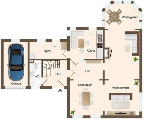 Grundriss Erdgeschoss