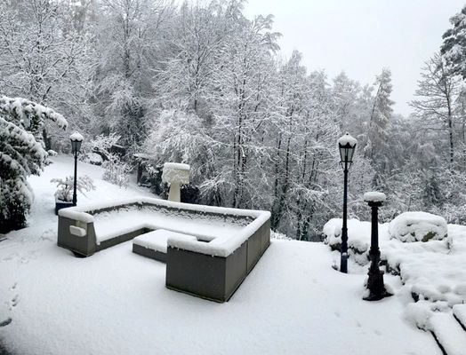 Winter-Terrasse