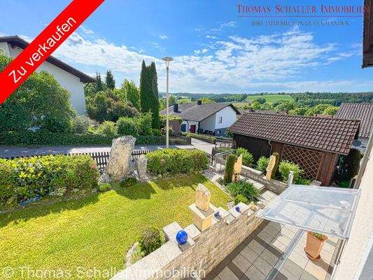 Garten nach Osten / Ausblick