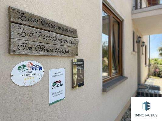 Eingang Gäste-Gastrobereich EG