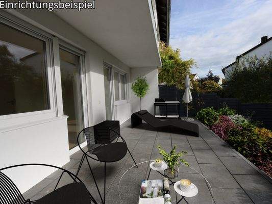 Terrasse - Einrichtungsbeispiel