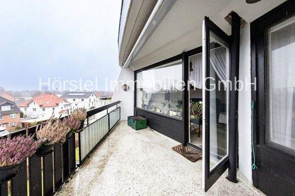 Großzügiger Balkon