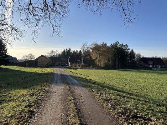 Blick auf die Immobilie