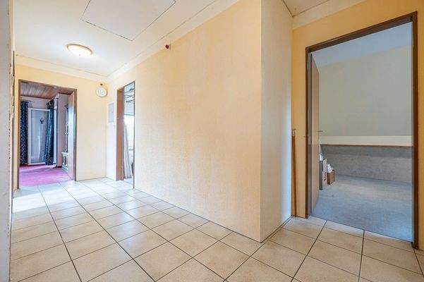 Großer Flur im Obergeschoss