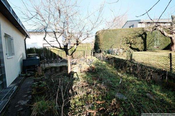 Garten nach Nordosten