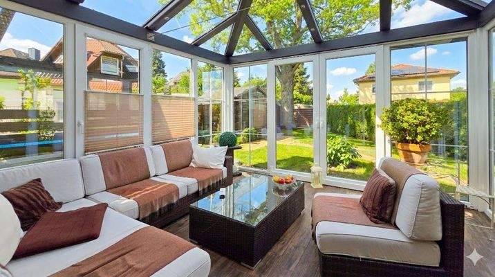 Herrlicher Wintergarten