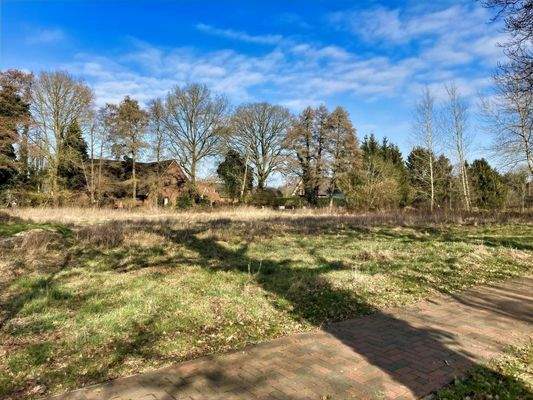 das ca. 2.903 m² große Grdst. aus einem weiteren Blickpunkt