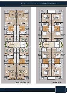 Duplex Apartment for Sale Near the Sea in Antalya Muratpasa