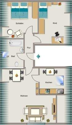 Grundriss Finkenstr. 58 DG