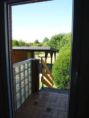 Küche_Treppe zum Garten