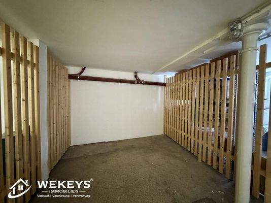 Abstellraum außerhalb der Wohnung