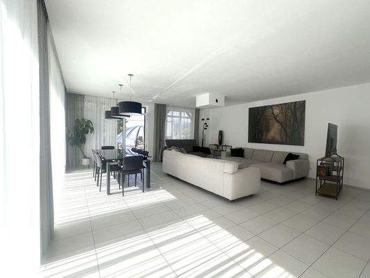 Wohn-, Essbereich Betreiberwohnung