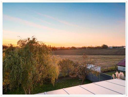 Ausblick aus DG nach Westen