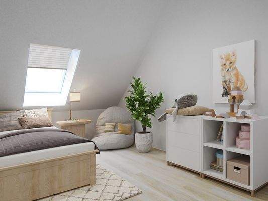 Kinderzimmer - (Einrichtungsbeispiel-visualisiert)