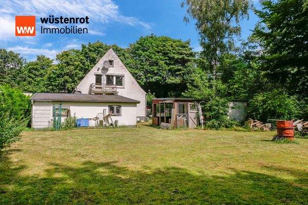 Hausansicht aus Garten