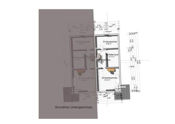Grundriss Untergeschoss