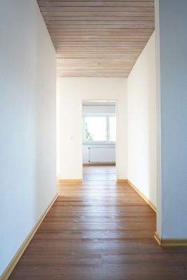 Flur mit Parkettboden