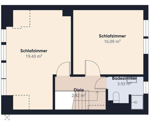 S&P | Grundriss Dachgeschoss