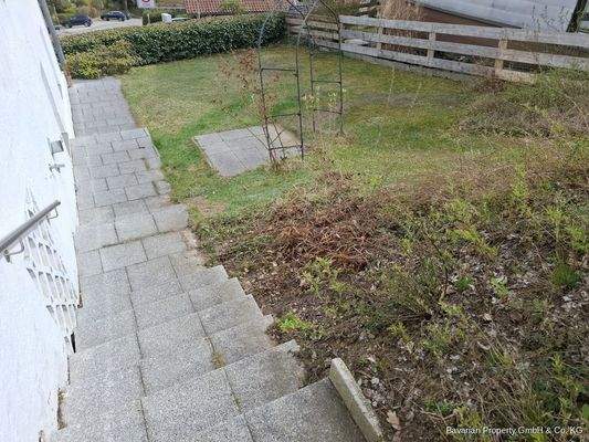 Treppenabgang zum UG