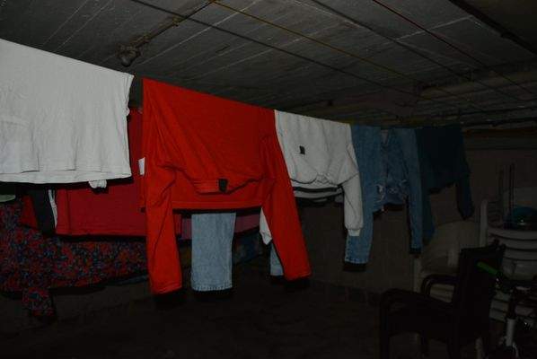 Trockenraum im Keller