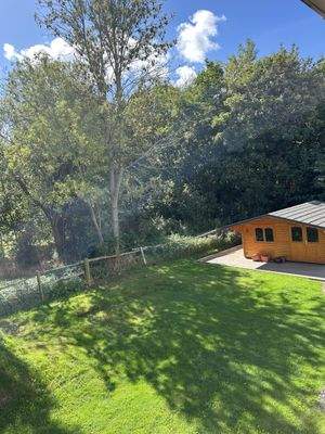 Grundstück Ansicht vom Balkon