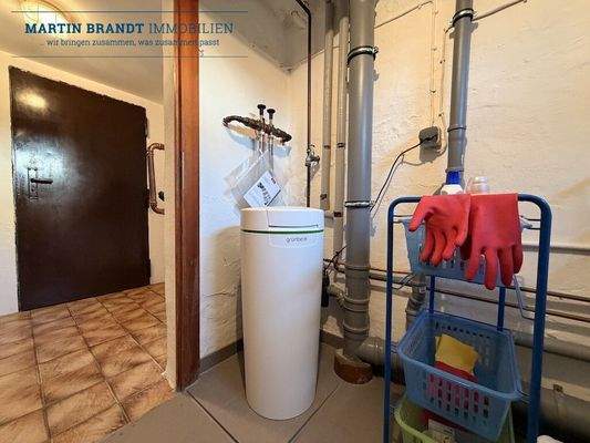 Hausanschlussraum Wasserenthärtungsanlage