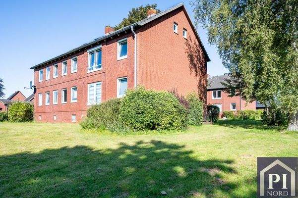 Hintere Hausansicht (linkes MFH)