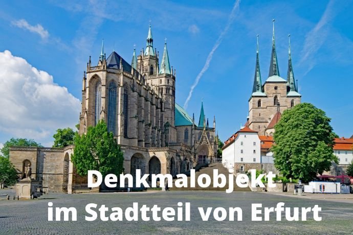 Denkmalobjekt in Stadtteil von Erfurt