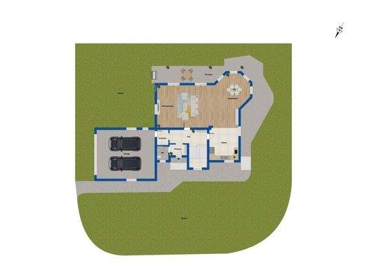 Grundriss - Erdgeschoss