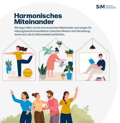 Harmonisch miteinander leben