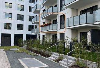 Sicht auf den Balkon