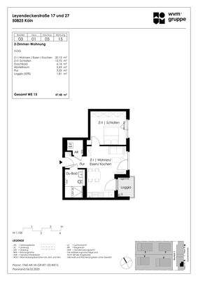 Grundriss WE 03.01.03.15