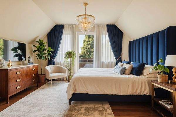 Elternschlafzimmer - (KI generiert)